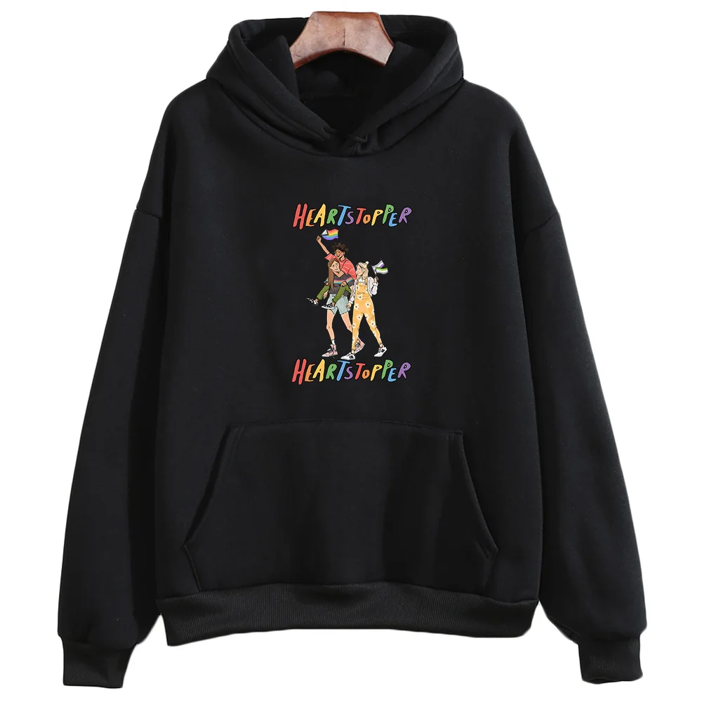 Heartstopper LGBT Graphic Hoodie Female Kawaii/cute Sweatshirts Sense of Design Aesthetic Hooded Pullovers Autumn Fashion Tops
Heartstopper LGBT Graphic Hoodie Female Kawaii/cute Sweatshirts Sense of Design Aesthetic Hooded Pullovers Autumn Fashion Tops
