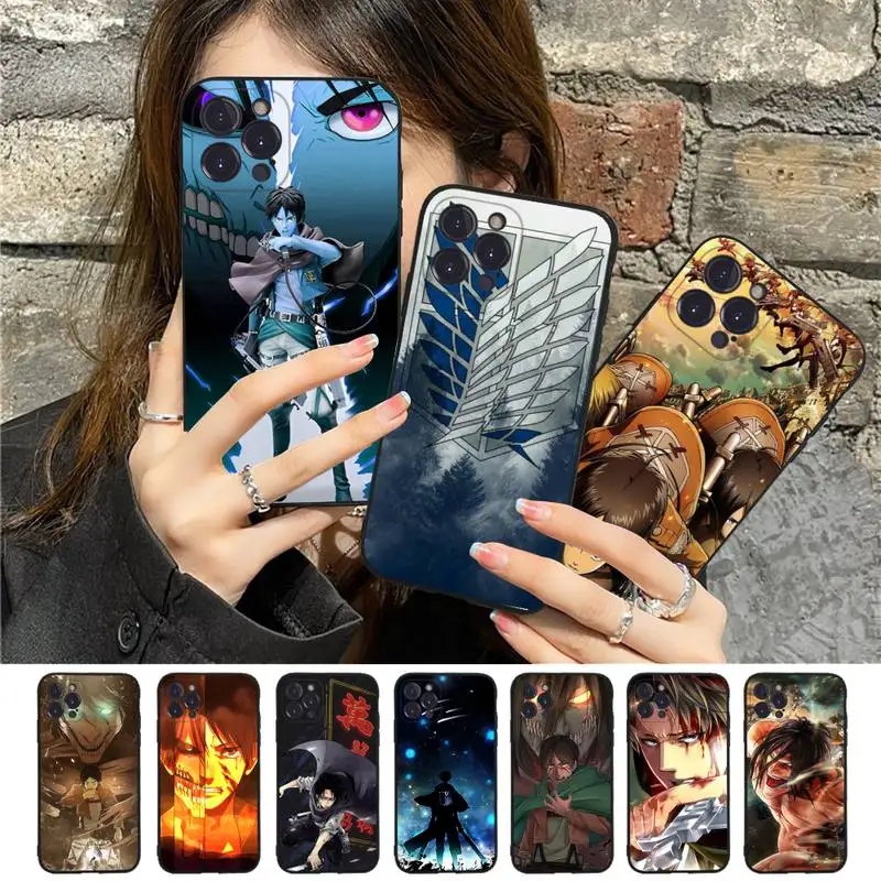 Attack On Titan Phone Case For iPhone 8 7 6 6S Plus X SE 2020 XR XS 14 11 12 13 Mini Pro Max Mobile Case
Attack On Titan Phone Case For iPhone 8 7 6 6S Plus X SE 2020 XR XS 14 11 12 13 Mini Pro Max Mobile Case