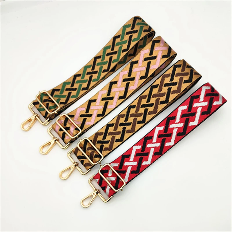 Bag Strap Bag Belt Replacement Belt Bag Handle Shoulder Strap Ethnic Style 5cm Wide Adjustable Stress Reliever Contrast Color
Bag Strap Bag Belt Replacement Belt Bag Handle Shoulder Strap Ethnic Style 5cm Wide Adjustable Stress Reliever Contrast Color