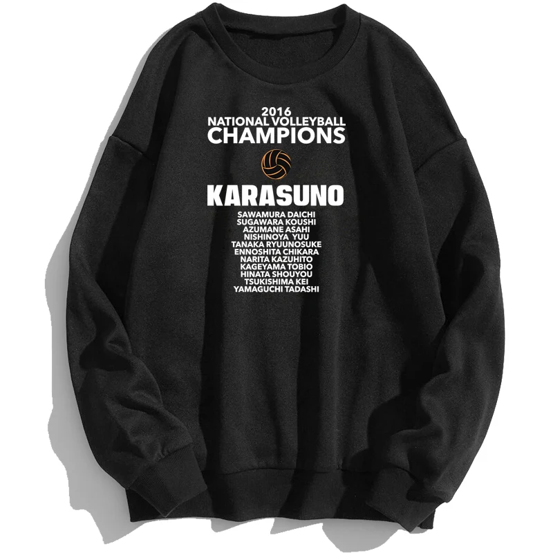 Haikyuu Ics Japanese Anime Karasuno Harajuku Sweatshirts Men Hoodie Hoodies Sweatshirt Trapstar Crewneck Autumn Pullovers Jumper
Haikyuu Ics Japanese Anime Karasuno Harajuku Sweatshirts Men Hoodie Hoodies Sweatshirt Trapstar Crewneck Autumn Pullovers Jumper