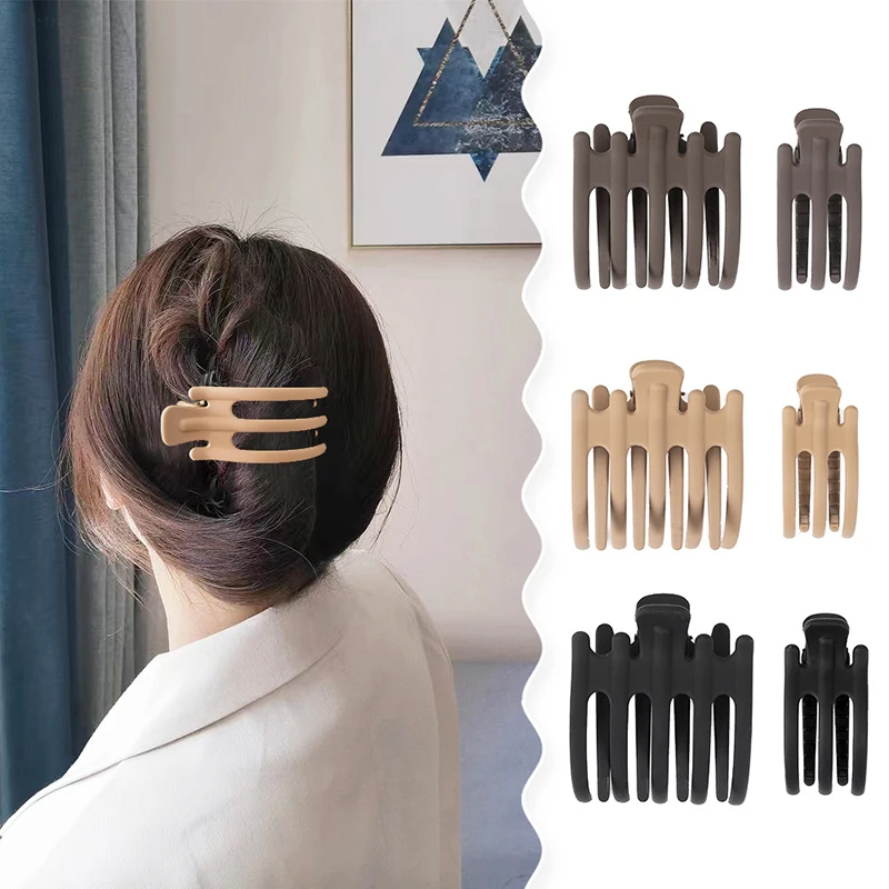 Acrylic Hair Claws Clip Hair Accessories Matte Fashion Vintage Frosted Solid Color Hair Clip Crab Clip DIY Korean Headwear
Acrylic Hair Claws Clip Hair Accessories Matte Fashion Vintage Frosted Solid Color Hair Clip Crab Clip DIY Korean Headwear