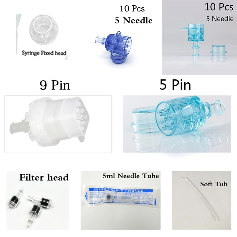 Disposable 5/9 Pins Injection Pinhead Negative Pressure Cartridge For EZ Microcrystal Water Injection Gun Injector Accessories
Disposable 5/9 Pins Injection Pinhead Negative Pressure Cartridge For EZ Microcrystal Water Injection Gun Injector Accessories