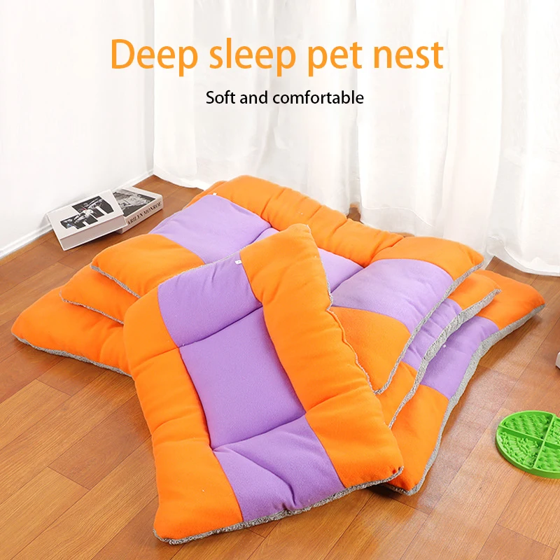 S-5XL Dog Bolster Bed Mat Washable Soft Fleece Dog Cat Cushion Thickened Pet Mattress Available On Both Sides Pet Accessories
S-5XL Dog Bolster Bed Mat Washable Soft Fleece Dog Cat Cushion Thickened Pet Mattress Available On Both Sides Pet Accessories