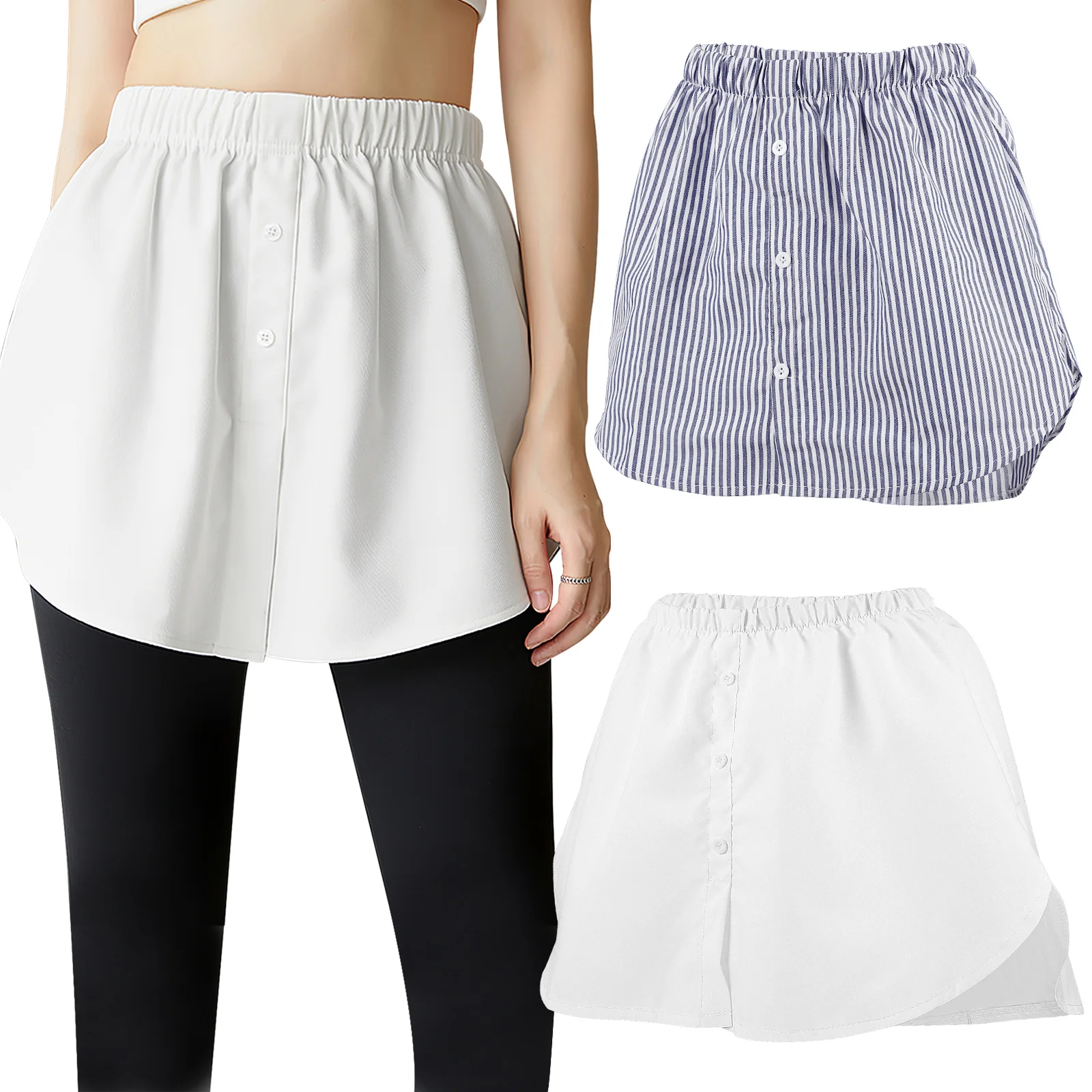 2 Pcs Hem Women's Spring Shirts Girls Extender Skirt False Bottom Lower Sweep Hemline Polyester (Polyester)
2 Pcs Hem Women's Spring Shirts Girls Extender Skirt False Bottom Lower Sweep Hemline Polyester (Polyester)