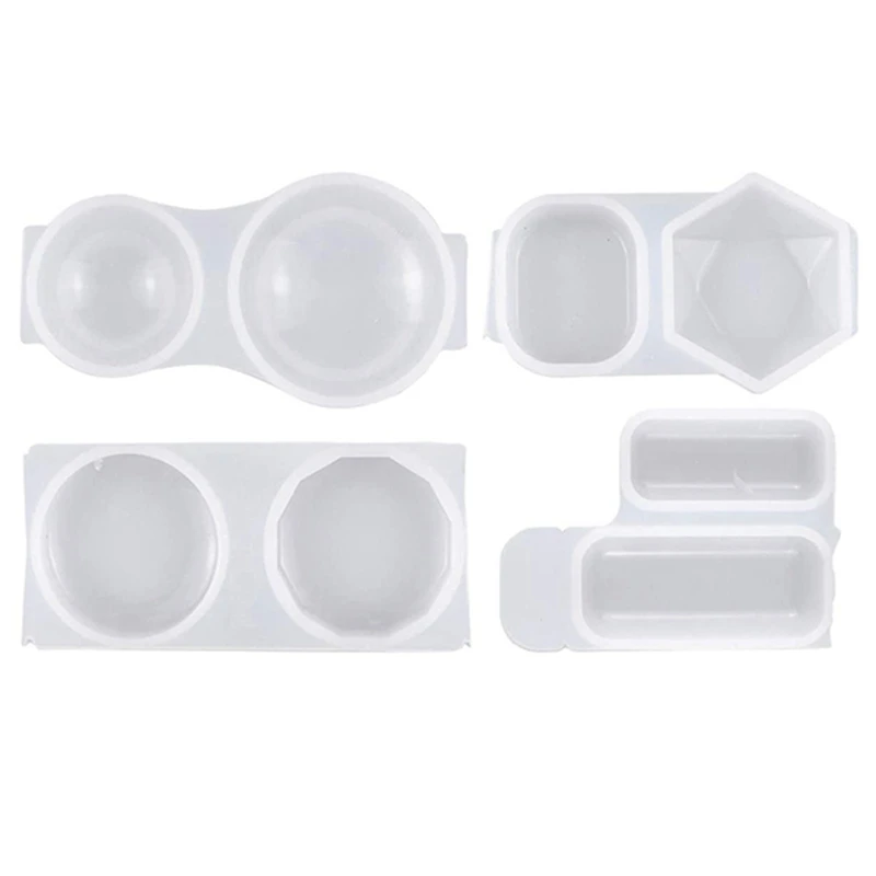 4 Pack Silicone Resin Moulds For Pendant Jewelry Resin Casting Molds Epoxy Resin Mold Square Round Jewelry Craft Moulds
4 Pack Silicone Resin Moulds For Pendant Jewelry Resin Casting Molds Epoxy Resin Mold Square Round Jewelry Craft Moulds