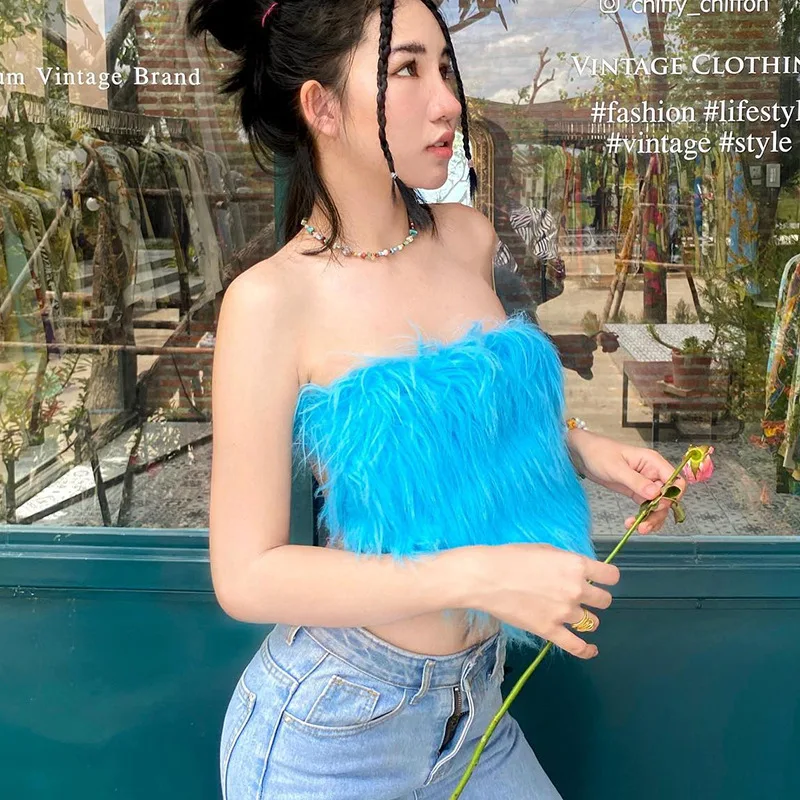 Sexy 2023 Spring Summer Women Tank Top Women Clothing Fashion Furry Style Sleeveless Slim Camis Ladies Sling Crop Tops Camisole
Sexy 2023 Spring Summer Women Tank Top Women Clothing Fashion Furry Style Sleeveless Slim Camis Ladies Sling Crop Tops Camisole