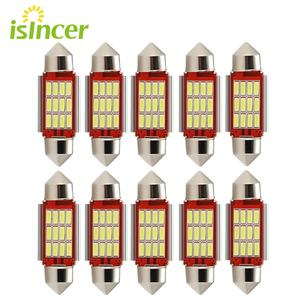1 шт. 31 мм 36 мм/39 мм/41 мм светодиодный Canbus лампы C5W 12 SMD СВЕТОДИОДНЫЙ сигнальная лампа Белый салона Купол лампы для чтения Чемодан лампы, работа...
1 шт. 31 мм 36 мм/39 мм/41 мм светодиодный Canbus лампы C5W 12 SMD СВЕТОДИОДНЫЙ сигнальная лампа Белый салона Купол лампы для чтения Чемодан лампы, работа...