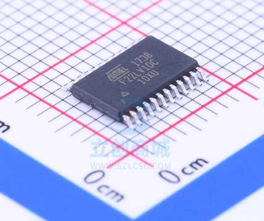 ATF22LV10C-10XU package SSOP-24 Programmable Logic Device (CPLD/FPGA) IC Chip 
ATF22LV10C-10XU package SSOP-24 Programmable Logic Device (CPLD/FPGA) IC Chip