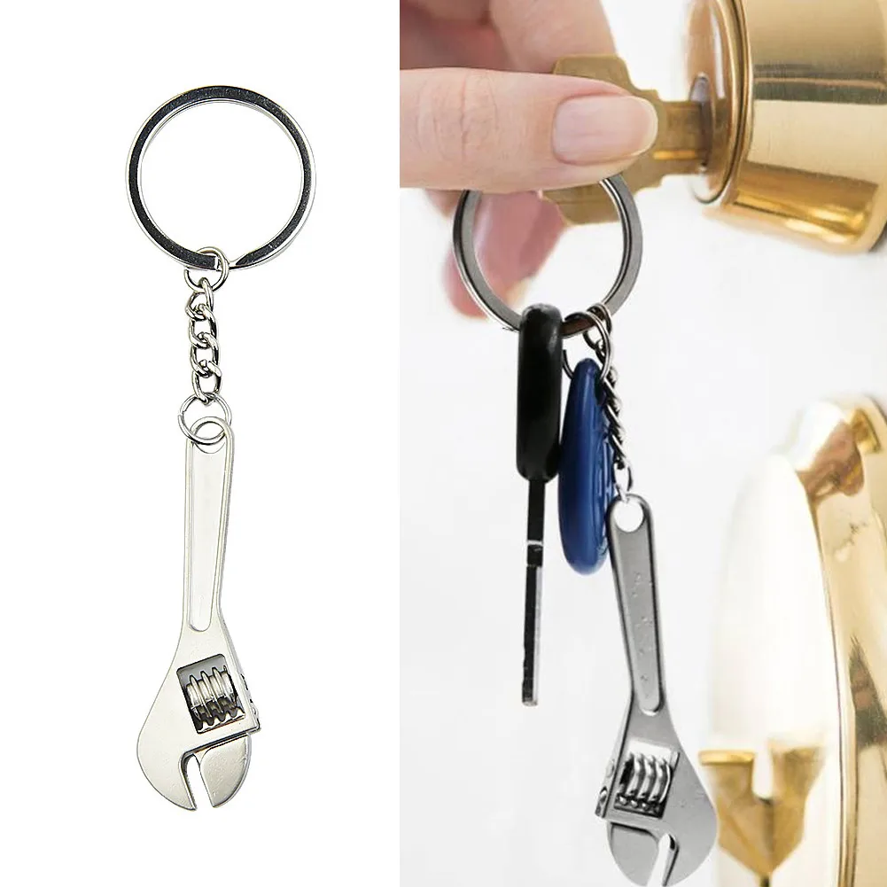 Key Chain Adjustable Wrench Car Metal Wrench Style Key Chain Creative Fashion Silver Compact Keychain Interior Accessories
Key Chain Adjustable Wrench Car Metal Wrench Style Key Chain Creative Fashion Silver Compact Keychain Interior Accessories