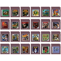 

Perfect Dark GBC Game Cartridge 16 Bit Video Game Console Card Adventure Island Resident eEvil Mega Man Harvest Moon for GBC/GBA