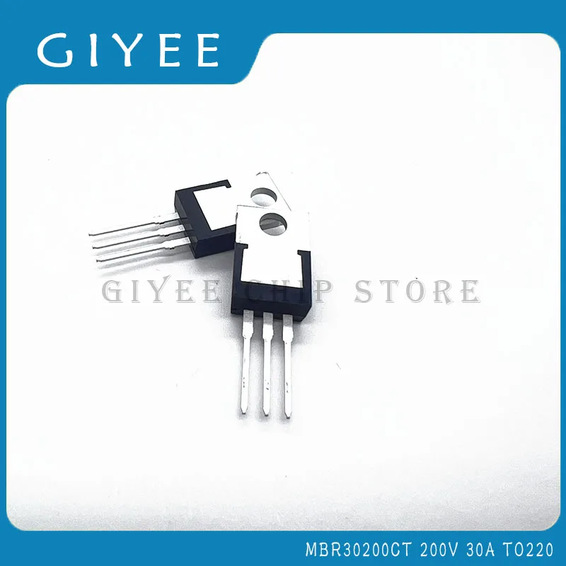 5 шт., диоды и выпрямители Schottky MBR30200CT, MBR30200, TO220, 200 в, 30 А
5 шт., диоды и выпрямители Schottky MBR30200CT, MBR30200, TO220, 200 в, 30 А