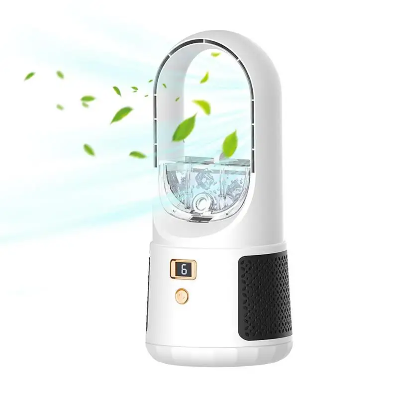 Electric Bladeless Table Fan Cooler USB Charging Six Speed Portable Small Desk Cooling Fan For Home Office Use
Electric Bladeless Table Fan Cooler USB Charging Six Speed Portable Small Desk Cooling Fan For Home Office Use