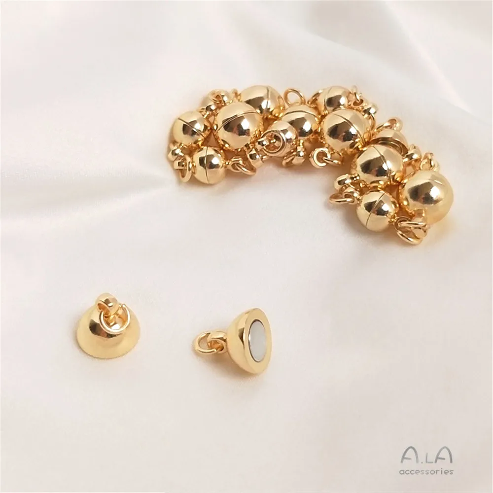 14K Gold Filled Plated Hamburg Magnetic buckle bracelet necklace strong magnetic buckle DIY handmade accessories materials
14K Gold Filled Plated Hamburg Magnetic buckle bracelet necklace strong magnetic buckle DIY handmade accessories materials