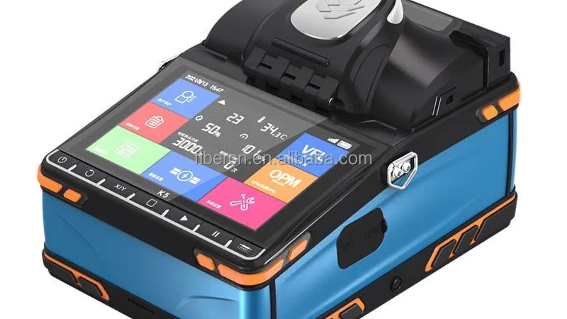 K5 6 motor core alignment fusion splicer with power meter OPM and Visual Fault Locator VFL function 3 in 1
K5 6 motor core alignment fusion splicer with power meter OPM and Visual Fault Locator VFL function 3 in 1