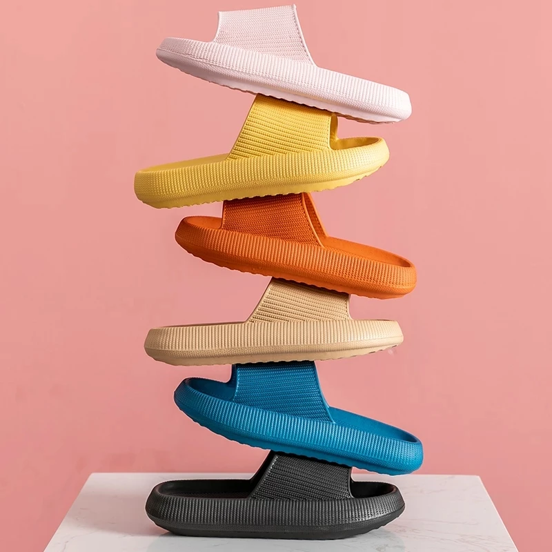 Eva Anti-Slip Thick Platform Women Slippers Indoor Bathroom Slipper Soft Couples Home Floor Slides Ladies Summer Beach Shoes
Eva Anti-Slip Thick Platform Women Slippers Indoor Bathroom Slipper Soft Couples Home Floor Slides Ladies Summer Beach Shoes