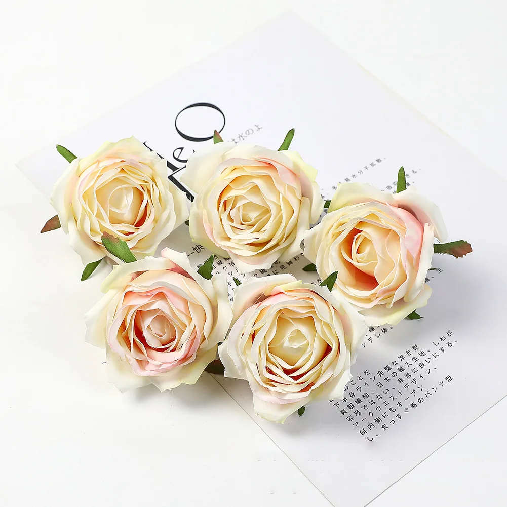 Silk Artificial Roses Head Wedding Decorative Wreaths Christmas Decorations For Home DIY Gift Fake Plants Artificial Flowers
Silk Artificial Roses Head Wedding Decorative Wreaths Christmas Decorations For Home DIY Gift Fake Plants Artificial Flowers