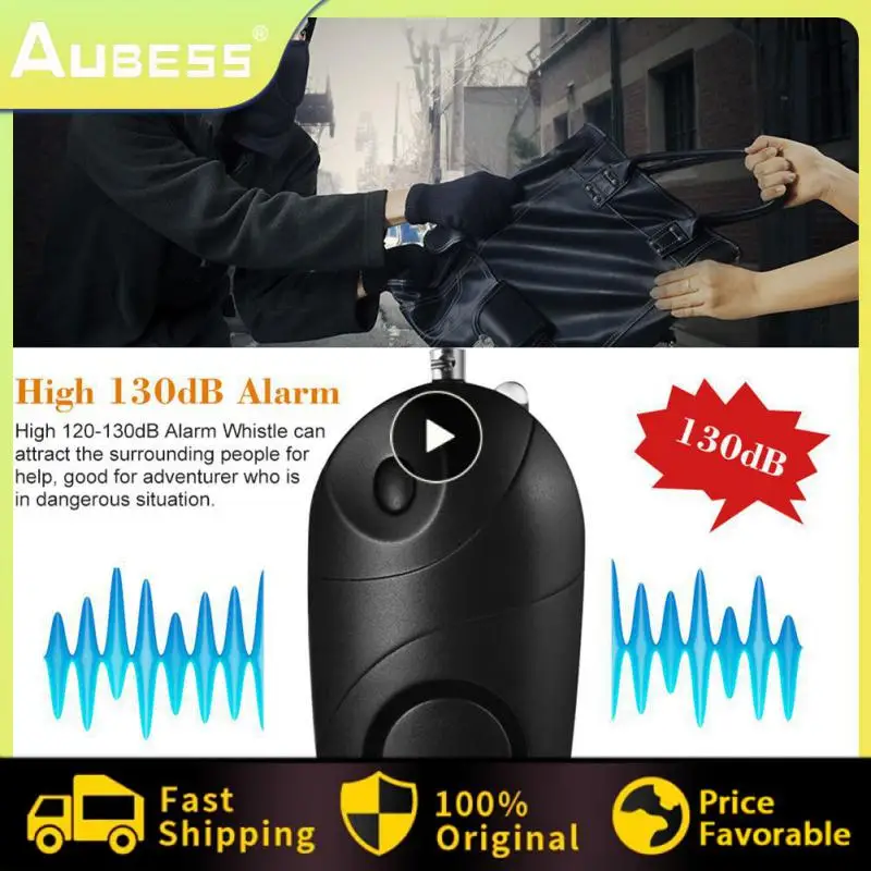Self Defense Alarm Girl Women Safety Alert With Keychain Emergency LED Light Torch High 120-130dB Mini Flashlight Alarms
Self Defense Alarm Girl Women Safety Alert With Keychain Emergency LED Light Torch High 120-130dB Mini Flashlight Alarms