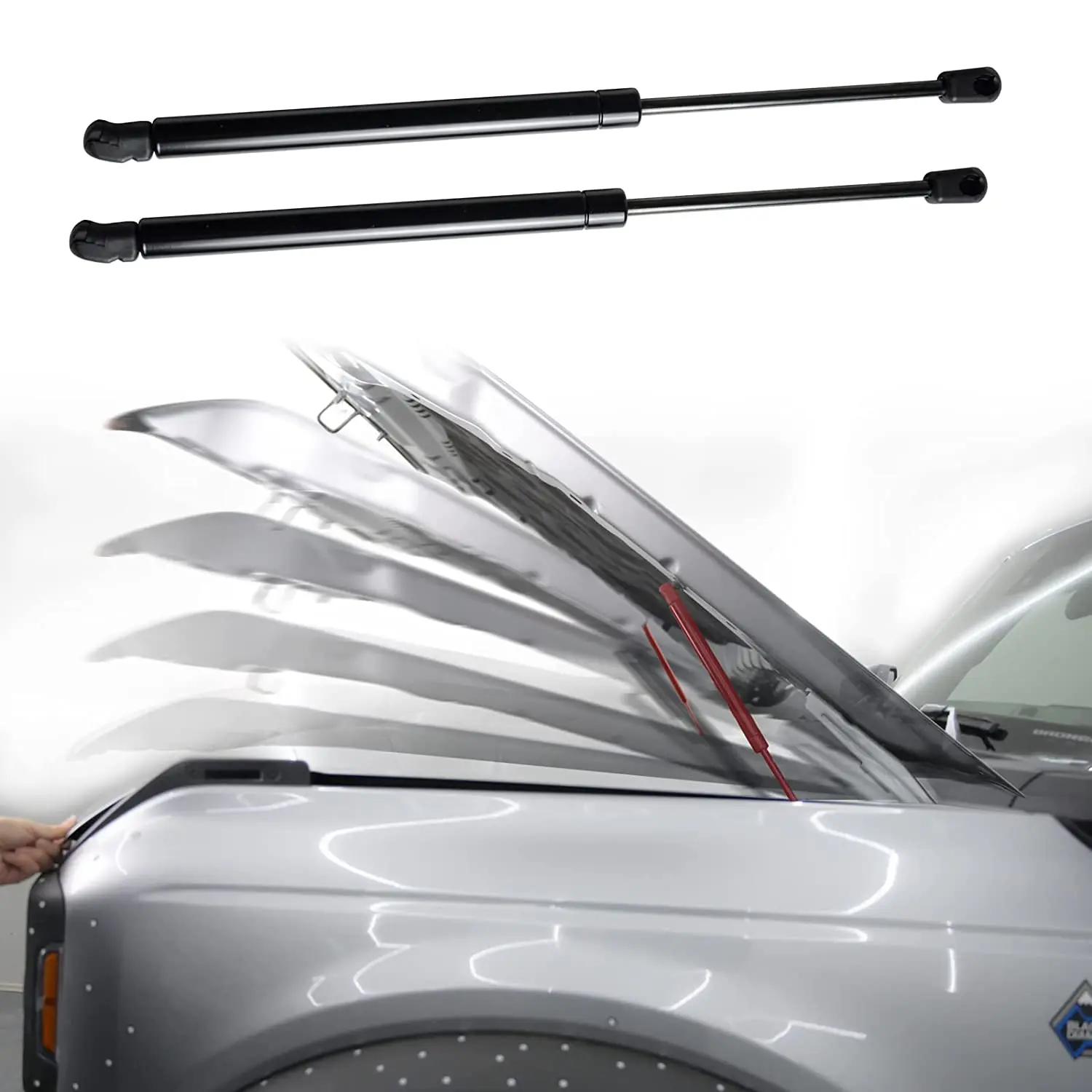 for Ford Bronco Accessories 2021 2022 Hood Lift Supports Shock Struts Gas Springs Shocks
for Ford Bronco Accessories 2021 2022 Hood Lift Supports Shock Struts Gas Springs Shocks