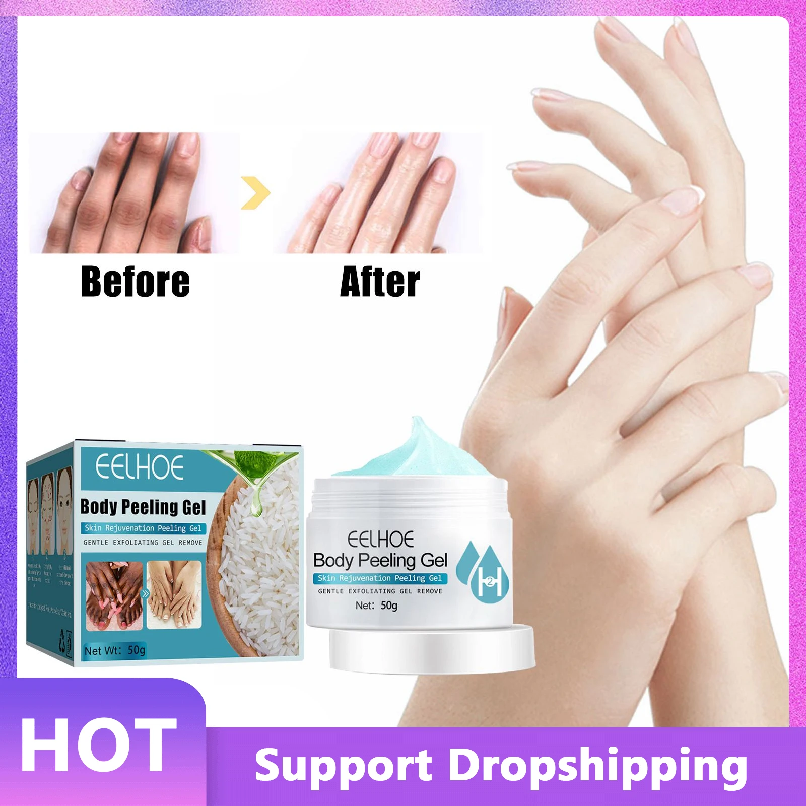 Whitening Peeling Gel Fnger Knee Armpit Dark Spots Moisturizing Deep Cleaning Immediate Exfoliantes Brighten Body Scrub Cream
Whitening Peeling Gel Fnger Knee Armpit Dark Spots Moisturizing Deep Cleaning Immediate Exfoliantes Brighten Body Scrub Cream