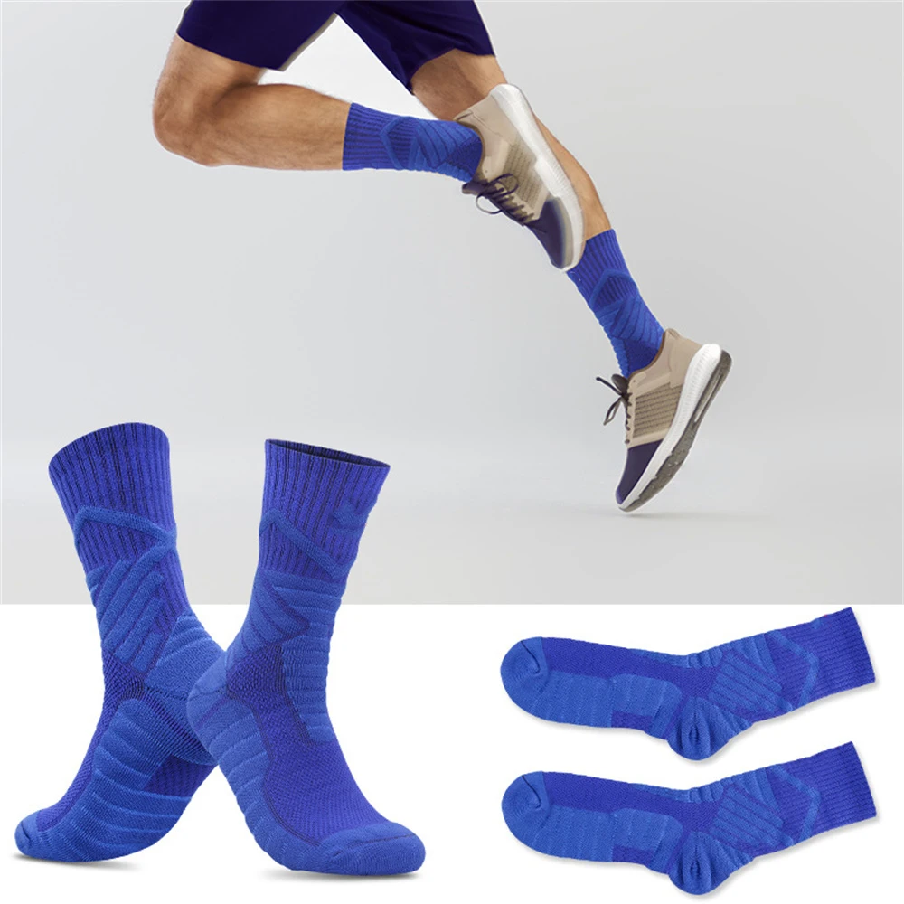 Men's Athletic Cushioned Crew Moisture Control Socks Soft for Basketball Running Compression Comfort Anti-odor 1 Pair
Men's Athletic Cushioned Crew Moisture Control Socks Soft for Basketball Running Compression Comfort Anti-odor 1 Pair