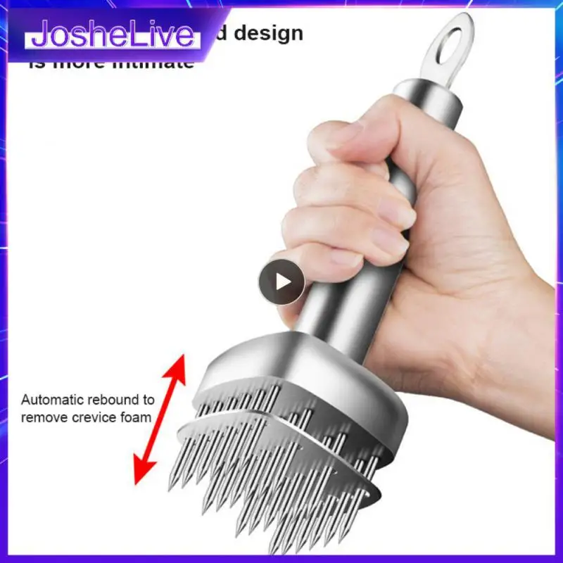Portable Meat Tenderizer Professional Quick Pine Meat Needle 304 Stainless Steel Hammer Meat Artifact Knocking Hammer
Portable Meat Tenderizer Professional Quick Pine Meat Needle 304 Stainless Steel Hammer Meat Artifact Knocking Hammer