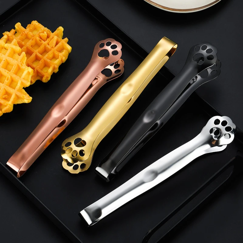 Barbecue Food Tong Non-Slip Cooking Clip Stainless Steel Ice Tongs Salad Cat Claw Shape Steak Clamp Bread Tongs Kitchen Gadgets
Barbecue Food Tong Non-Slip Cooking Clip Stainless Steel Ice Tongs Salad Cat Claw Shape Steak Clamp Bread Tongs Kitchen Gadgets