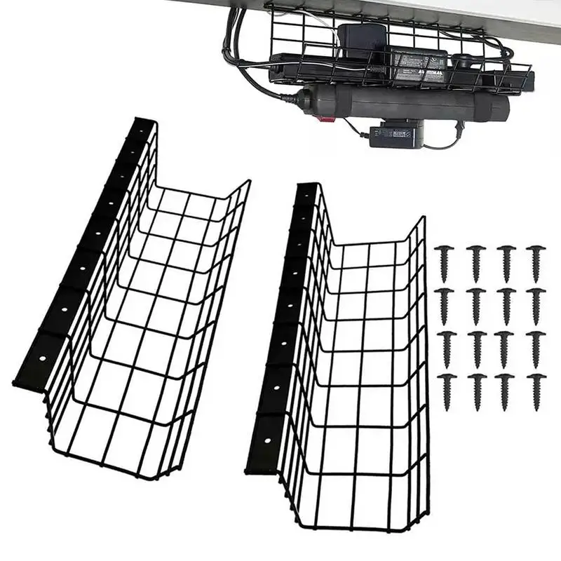 2pcs Cable Organizer Rack With Screws Cord Hider Cable Management Tray Rack With Screws Cord Hider Sturdy Desk Cable Tray For
2pcs Cable Organizer Rack With Screws Cord Hider Cable Management Tray Rack With Screws Cord Hider Sturdy Desk Cable Tray For