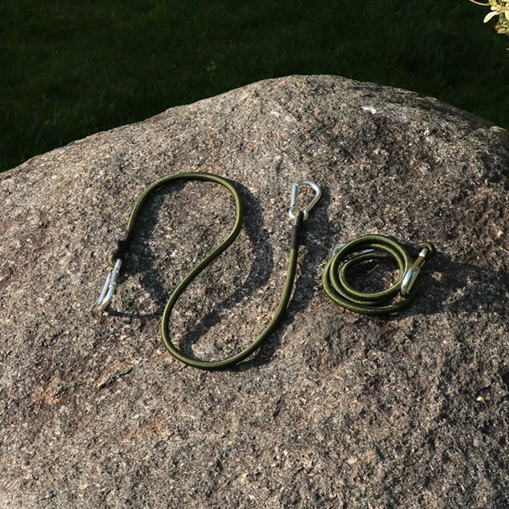 60/90/120cm Bungee Cord Ropes Carabiner Clips Camping Baggage Straps Elastic Band Storage Binding Rope Tent Lanyard Outdoor Tool
60/90/120cm Bungee Cord Ropes Carabiner Clips Camping Baggage Straps Elastic Band Storage Binding Rope Tent Lanyard Outdoor Tool