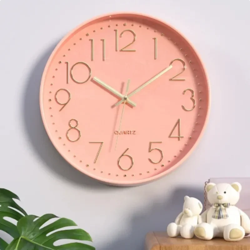 12 Inch Nordic Wall Clock Minimalist Round Wall Clock Decorative for Living Room Machinery Quartz Figure Wall Clock Silent Retro
12 Inch Nordic Wall Clock Minimalist Round Wall Clock Decorative for Living Room Machinery Quartz Figure Wall Clock Silent Retro