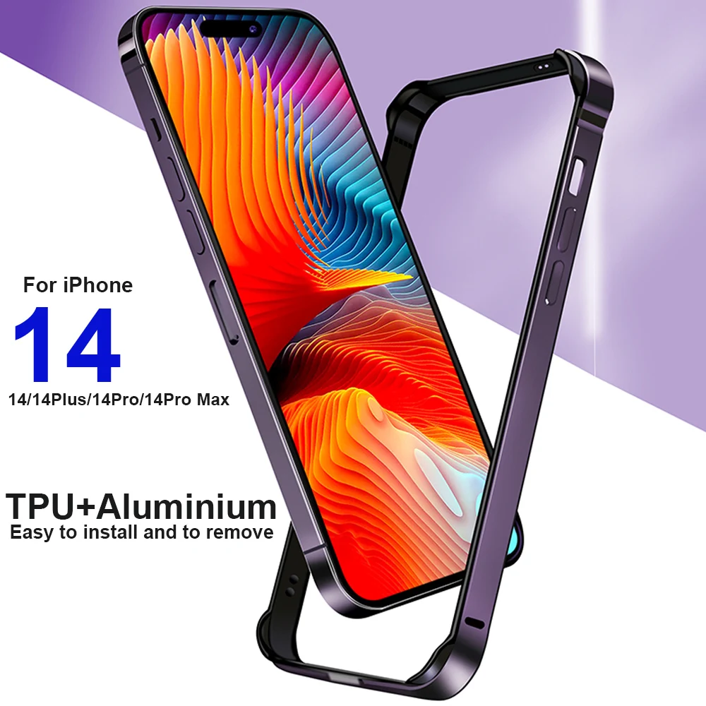 Роскошный чехол из алюминиевого сплава для iPhone 14 Pro Max Plus, противоударные Чехлы, металлический бампер, рама, мягкий ТПУ 2 в 1, тонкие чехлы
Роскошный чехол из алюминиевого сплава для iPhone 14 Pro Max Plus, противоударные Чехлы, металлический бампер, рама, мягкий ТПУ 2 в 1, тонкие чехлы