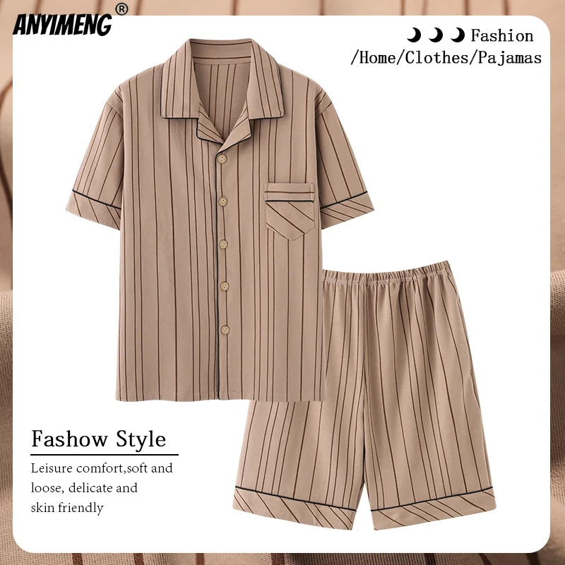 Kaki Pyjamas Men Cardian Lapeled entleman's ome Wear Summer Sorts Cotton Loune Wear Bi Plus Size 3xl 4xl Pyjama Sleepwear
Kaki Pyjamas Men Cardian Lapeled entleman's ome Wear Summer Sorts Cotton Loune Wear Bi Plus Size 3xl 4xl Pyjama Sleepwear