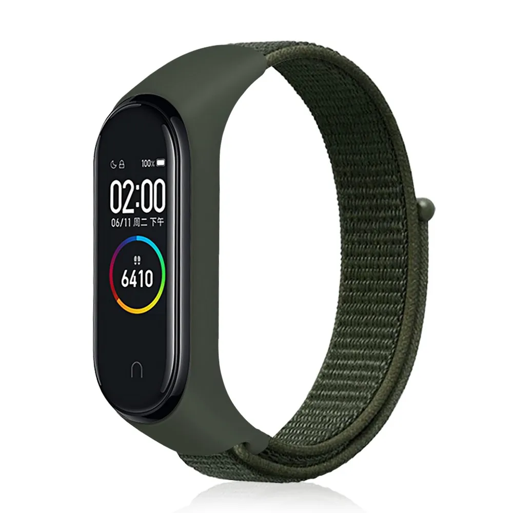 Mi Band Strap Mi Band 4 3 Nylon Replacement Strap For Mi Band 3/4 Woven Loop Breathable Soft Watch Band Smart Accessories
Mi Band Strap Mi Band 4 3 Nylon Replacement Strap For Mi Band 3/4 Woven Loop Breathable Soft Watch Band Smart Accessories