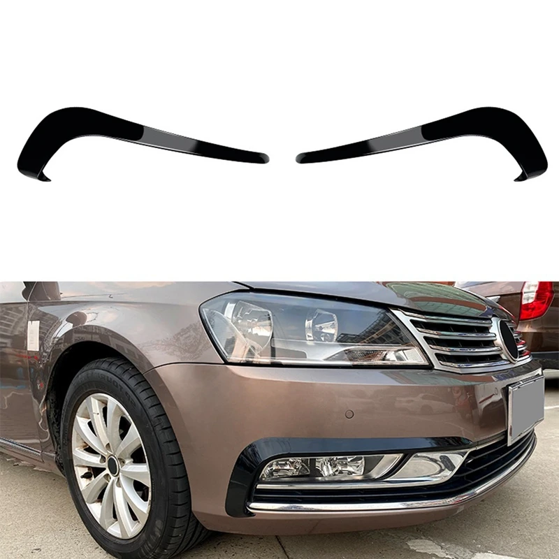 Car Glossy Black Front Fog Lamp Eyebrow Wind Knife Fog Light Frame Eyelid Trim Cover for VW for Passat B7 2011-2015
Car Glossy Black Front Fog Lamp Eyebrow Wind Knife Fog Light Frame Eyelid Trim Cover for VW for Passat B7 2011-2015