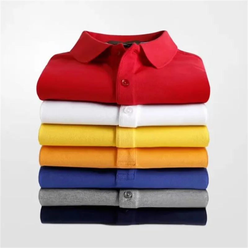 Polos Para Mujer Man Polo Shirt Summer Business Leisure Cotton Loose Embroidered Lapel Paul Men's Short Sleeve T-shirt
Polos Para Mujer Man Polo Shirt Summer Business Leisure Cotton Loose Embroidered Lapel Paul Men's Short Sleeve T-shirt