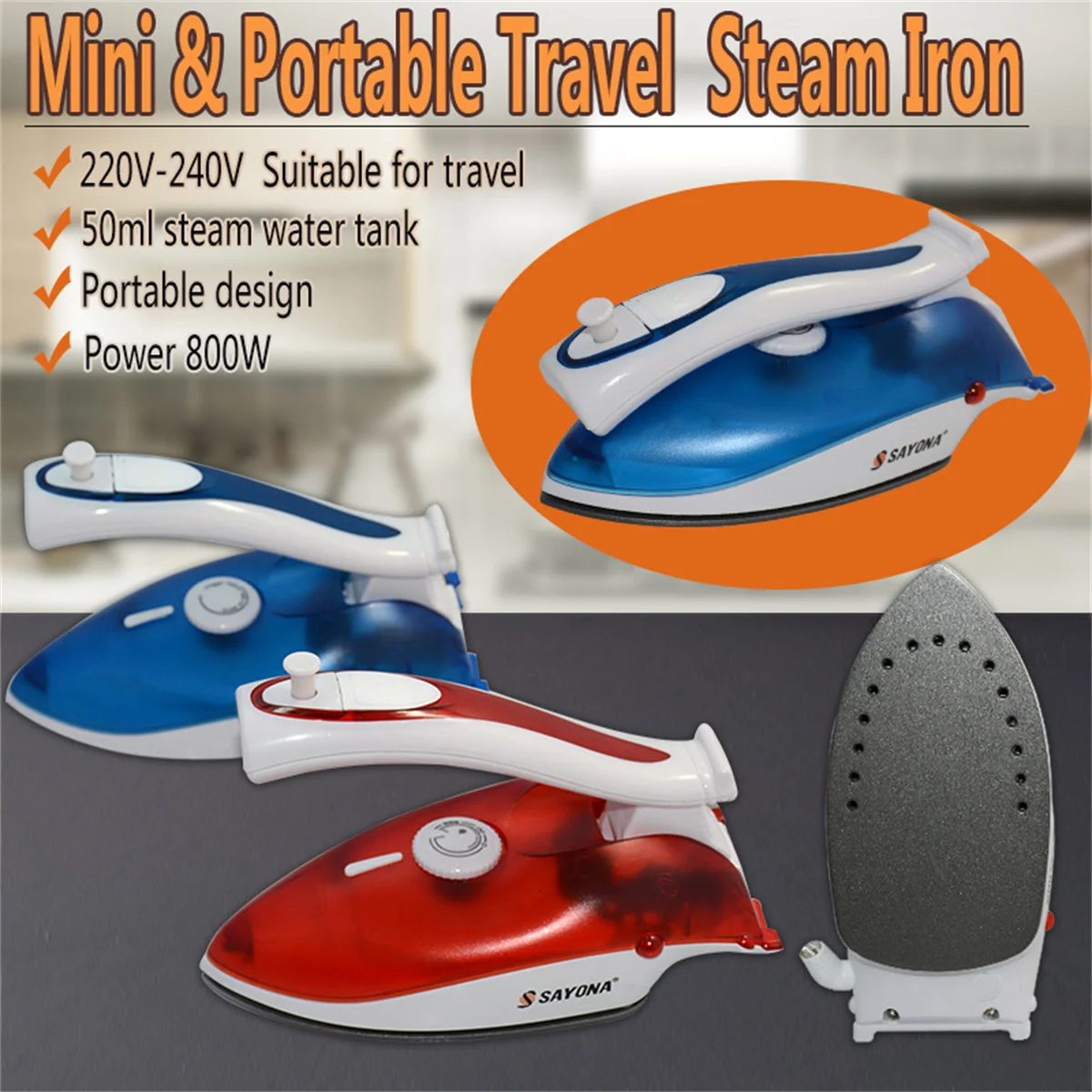 

Steamer for Clothes Garment Steamer 1200W Handheld Steam Iron Household Fabric Cleaner Fastheat Ironing Machine Travel Generator
