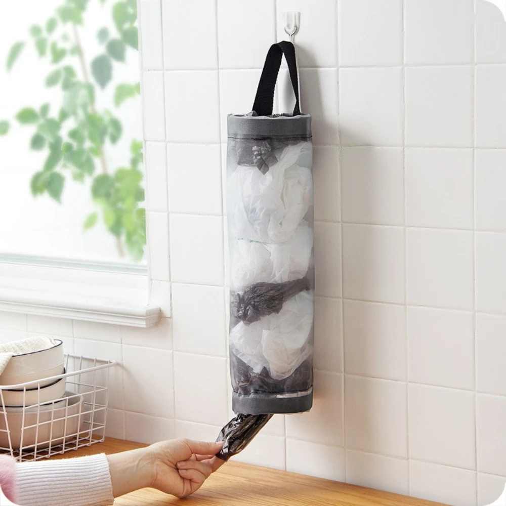 1pc Grey Sundries Bag Storage Wall Mount Mesh Plastic Bags Dispenser Hanging Reused Storage Pouch Trash Bags Kitchen Garbage Org
1pc Grey Sundries Bag Storage Wall Mount Mesh Plastic Bags Dispenser Hanging Reused Storage Pouch Trash Bags Kitchen Garbage Org