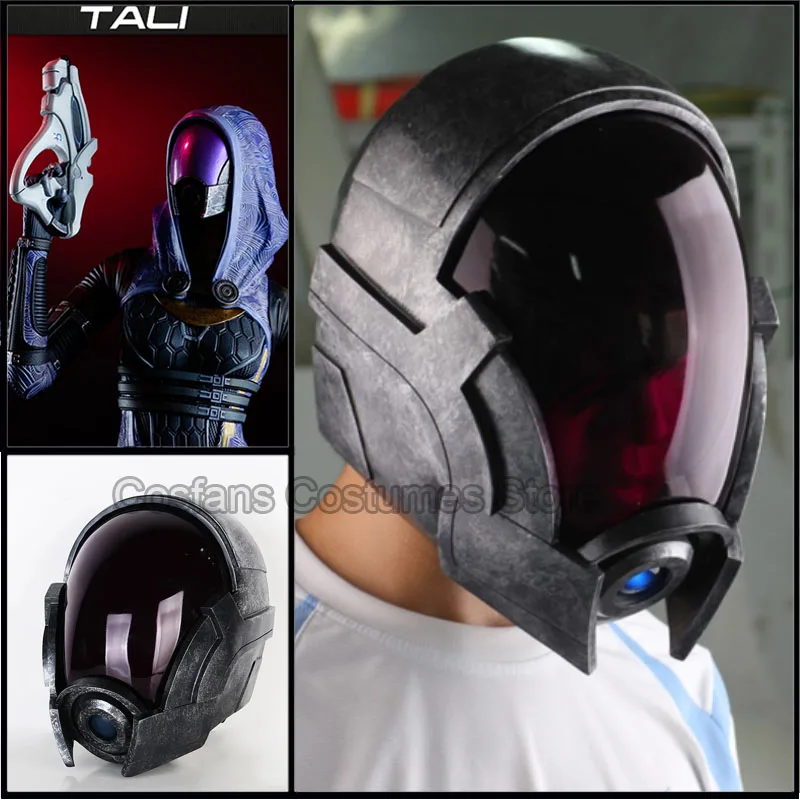IGACG MASS EFFECT 3 Tali Zorah светодиодный Helmet с Arylic Visor Tali Mask для косплея
IGACG MASS EFFECT 3 Tali Zorah светодиодный Helmet с Arylic Visor Tali Mask для косплея