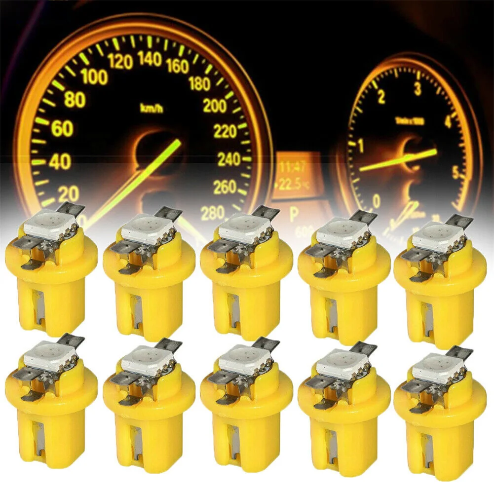 10x T5 B8.5D 5050 SMD желтая светодиодный Светодиодная лампа для приборной панели светильник льные аксессуары, высококачественный индикатор прибор...
10x T5 B8.5D 5050 SMD желтая светодиодный Светодиодная лампа для приборной панели светильник льные аксессуары, высококачественный индикатор прибор...
