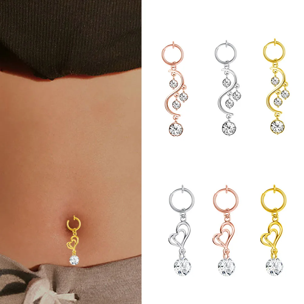 New Butterfly Fake Belly Button Ring Fake Belly Piercing Clip on Umbilical Navel Fake Pircing Faux Belly Cartilage Earring Clip
New Butterfly Fake Belly Button Ring Fake Belly Piercing Clip on Umbilical Navel Fake Pircing Faux Belly Cartilage Earring Clip