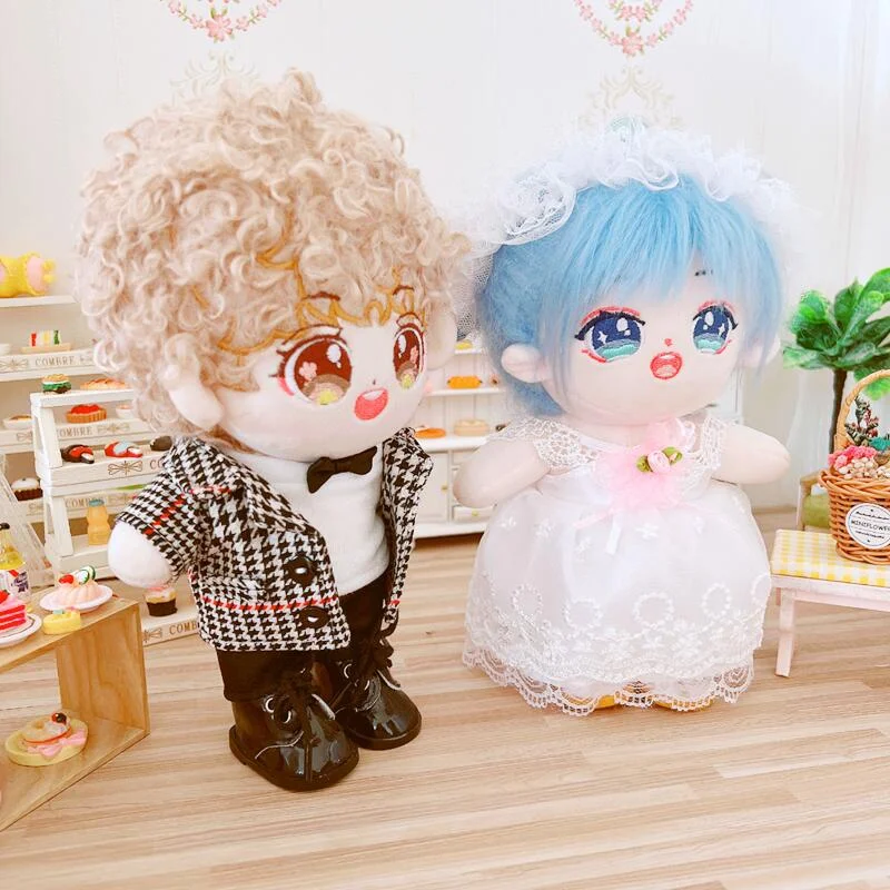 Houndstooth Suit Jacket Wedding Dress 20cm 20cm Doll Clothes Star Toy Doll wear Cross-Dressing
Houndstooth Suit Jacket Wedding Dress 20cm 20cm Doll Clothes Star Toy Doll wear Cross-Dressing