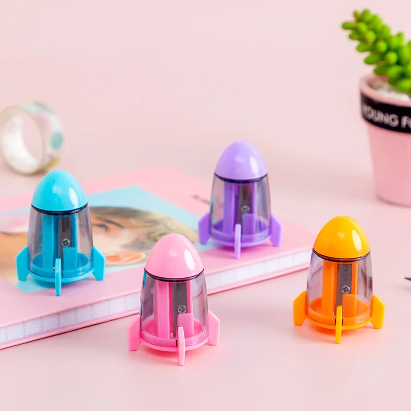 24 Pc/Lot Creative Rocket Mode Student Pencil Sharpener /Stationery/Children Prize Gift/Wholesale
24 Pc/Lot Creative Rocket Mode Student Pencil Sharpener /Stationery/Children Prize Gift/Wholesale