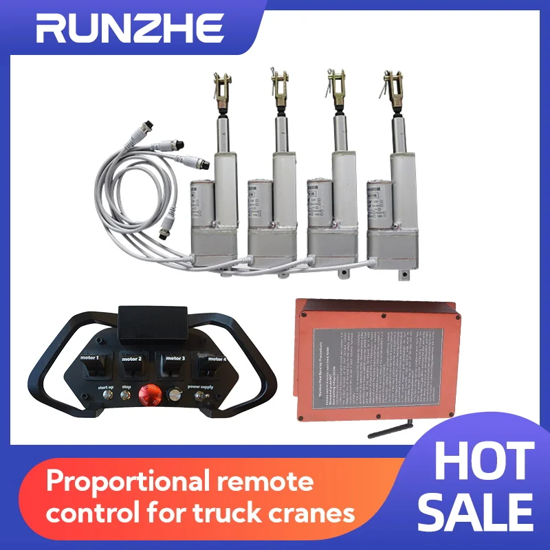 

Truck mounted crane, truck crane, excavator, wireless proportional remote control hydraulic remote control modification kit