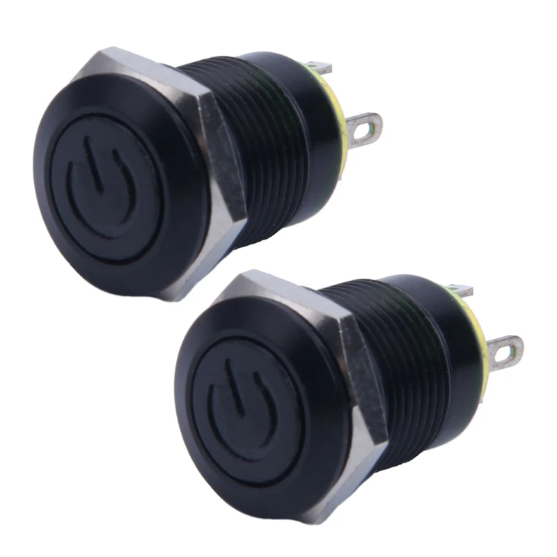 2X 12V 2A 9.5mm LED Metal Cap Power Momentary Push Button Switch Car DIY Modified, Yellow
2X 12V 2A 9.5mm LED Metal Cap Power Momentary Push Button Switch Car DIY Modified, Yellow