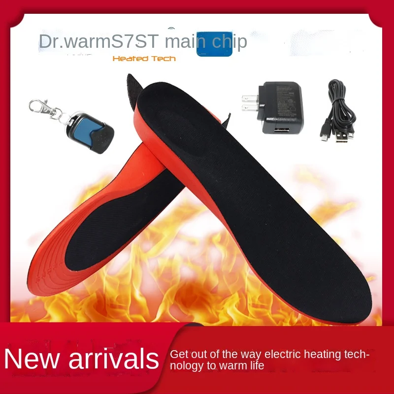 Smart remote control Heated insole Rechargeable unisex electric heating pad washable Feet warmer winter skiing cycling sports
Smart remote control Heated insole Rechargeable unisex electric heating pad washable Feet warmer winter skiing cycling sports