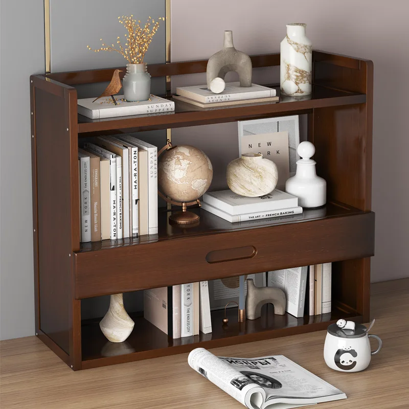 Office Desktop Storage Shelf Children's Small Solid Wood Bookshelf Multi-Layer Dormitory Storage Box for Students Drawer Type
Office Desktop Storage Shelf Children's Small Solid Wood Bookshelf Multi-Layer Dormitory Storage Box for Students Drawer Type