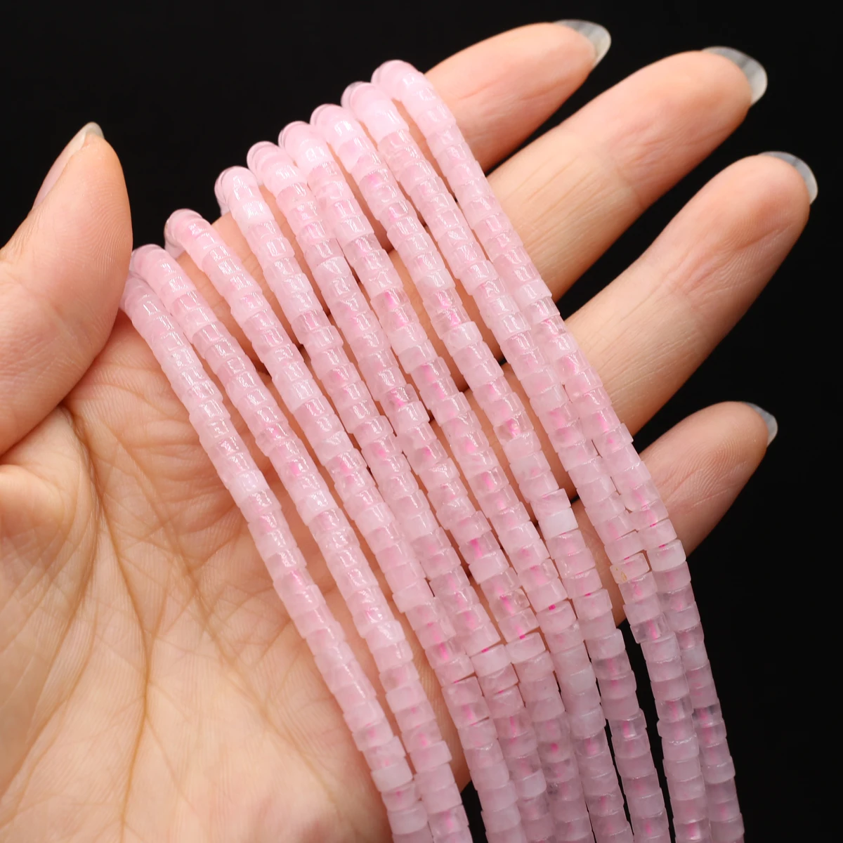 Natural Stone Beads Rose Quartz Cylindrical Faceted Beads Charms For Jewelry Making DIY Necklace Bracelet Earrings Accessory
Natural Stone Beads Rose Quartz Cylindrical Faceted Beads Charms For Jewelry Making DIY Necklace Bracelet Earrings Accessory