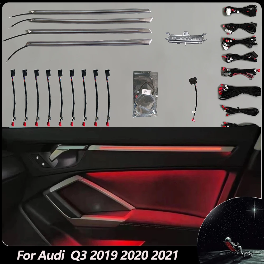 Auto Car For Audi Q3 Q3L 2019-2021 MMI Control Decorative Ambient Light LED Atmosphere Lamp illuminated Dashboard Strip 30-Color
Auto Car For Audi Q3 Q3L 2019-2021 MMI Control Decorative Ambient Light LED Atmosphere Lamp illuminated Dashboard Strip 30-Color