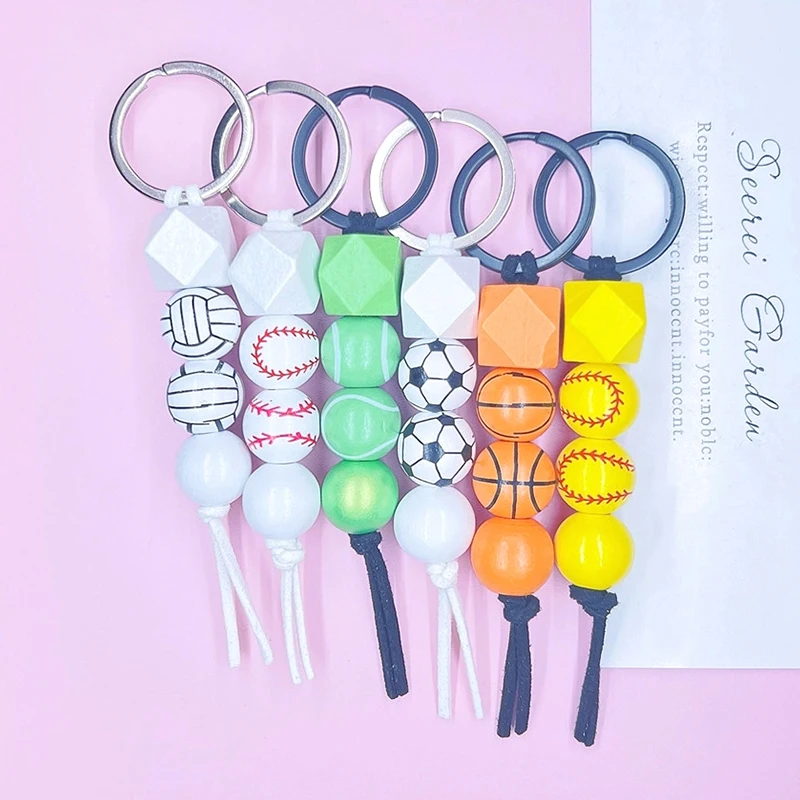 3D Sports Keychain Basketball Football Tennis Volleyball Baseball Pendant Keyring Backpack Car Charms Decoration Bag Accessories
3D Sports Keychain Basketball Football Tennis Volleyball Baseball Pendant Keyring Backpack Car Charms Decoration Bag Accessories