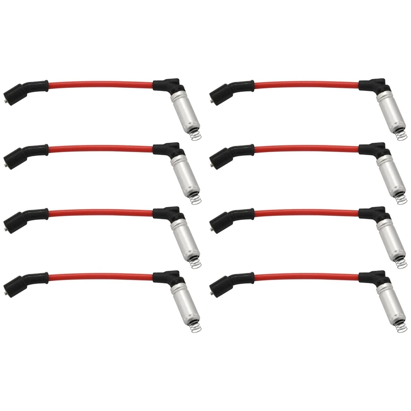 8 Pcs Master 10Mm Racing Performance Spark-Plug Wires For Gm Suburban Corvette Silverado 1500-2500 99-06 Ls1 Vortec 4.8L 5.3L 6L
8 Pcs Master 10Mm Racing Performance Spark-Plug Wires For Gm Suburban Corvette Silverado 1500-2500 99-06 Ls1 Vortec 4.8L 5.3L 6L