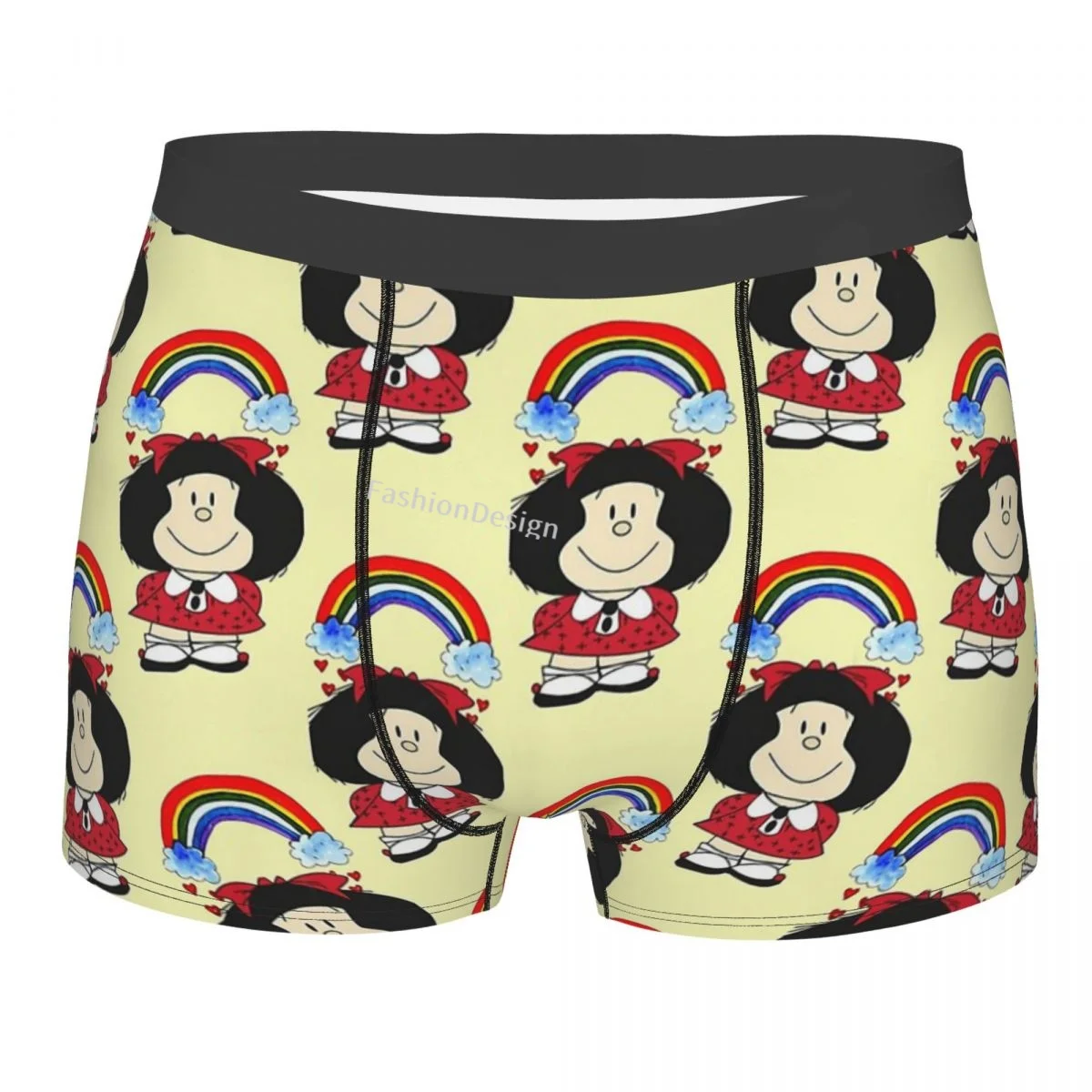 Mafalda Miguelito Comic Rainbow Underpants Breathbale Panties Male Underwear Ventilate Shorts Boxer Briefs
Mafalda Miguelito Comic Rainbow Underpants Breathbale Panties Male Underwear Ventilate Shorts Boxer Briefs